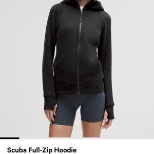 Lululemon full zip scuba jacket